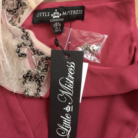 Little Mistress Pink Bodycon dress - Picture 7 of 10